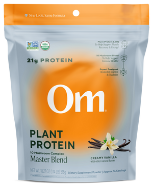 Mushroom Master Blend Vanilla Protein
