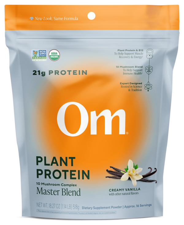 Mushroom Master Blend Vanilla Protein