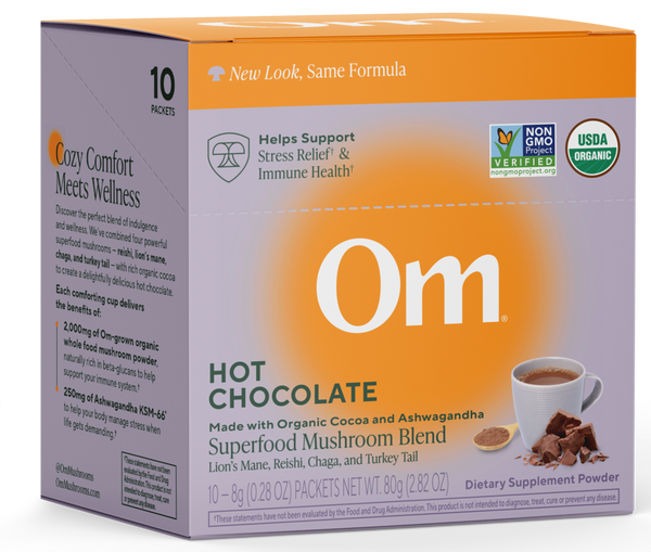 Mushroom Powered Hot Chocolate