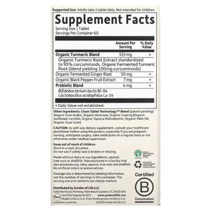 MyKind Organics Extra Strength Turmeric Garden of life