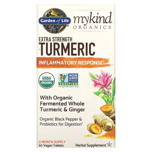 MyKind Organics Extra Strength Turmeric Garden of life