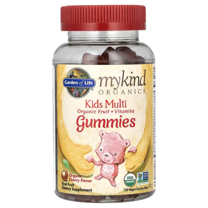 Mykind Kids Multi-Cherry by Garden of life at Nutriessential.com