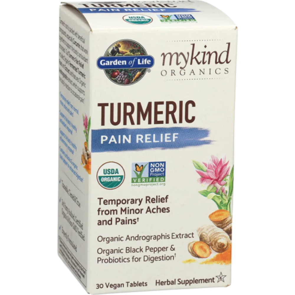 Mykind Organics Turmeric Pain Relief Garden of life