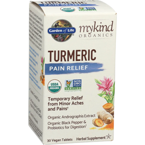 Mykind Organics Turmeric Pain Relief Garden of life