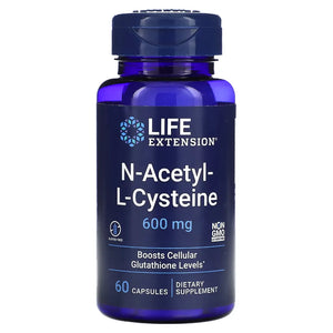 N Acetyl L Cysteine 600 mg Life Extension