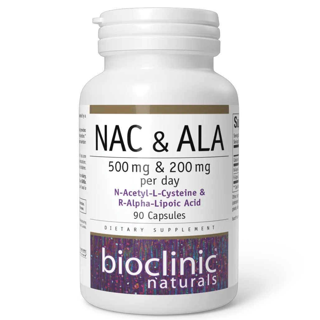 NAC ALA 90c Bioclinic Naturals