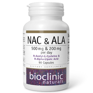 NAC ALA 90c Bioclinic Naturals