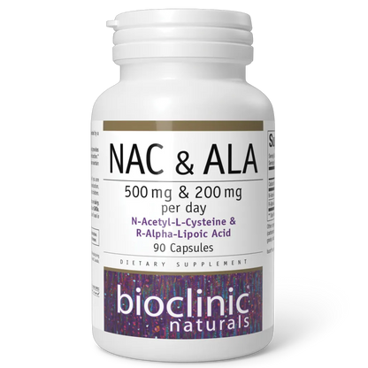 NAC ALA 90c Bioclinic Naturals