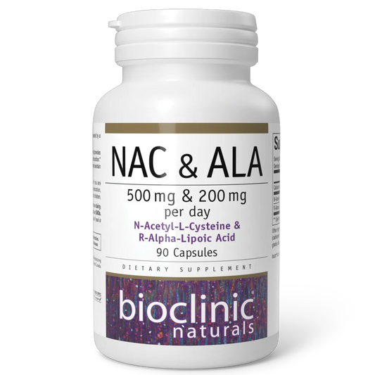 NAC ALA 90c Bioclinic Naturals