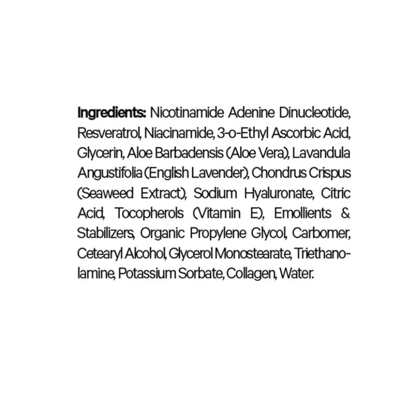 NAD+ Face Serum Codeage