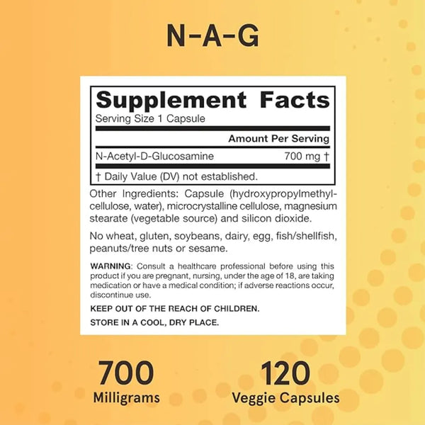 NAG 700mg by Jarrow Formulas at Nutriessential.com