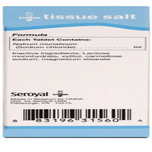 NATRIUM MURIATICUM 6X (SALT) Unda