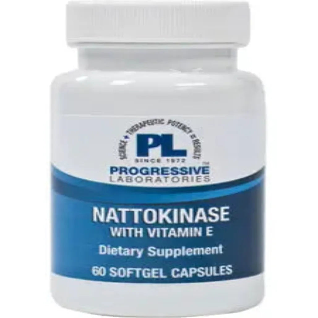 Nattokinase with Vitamin E Progressive Labs