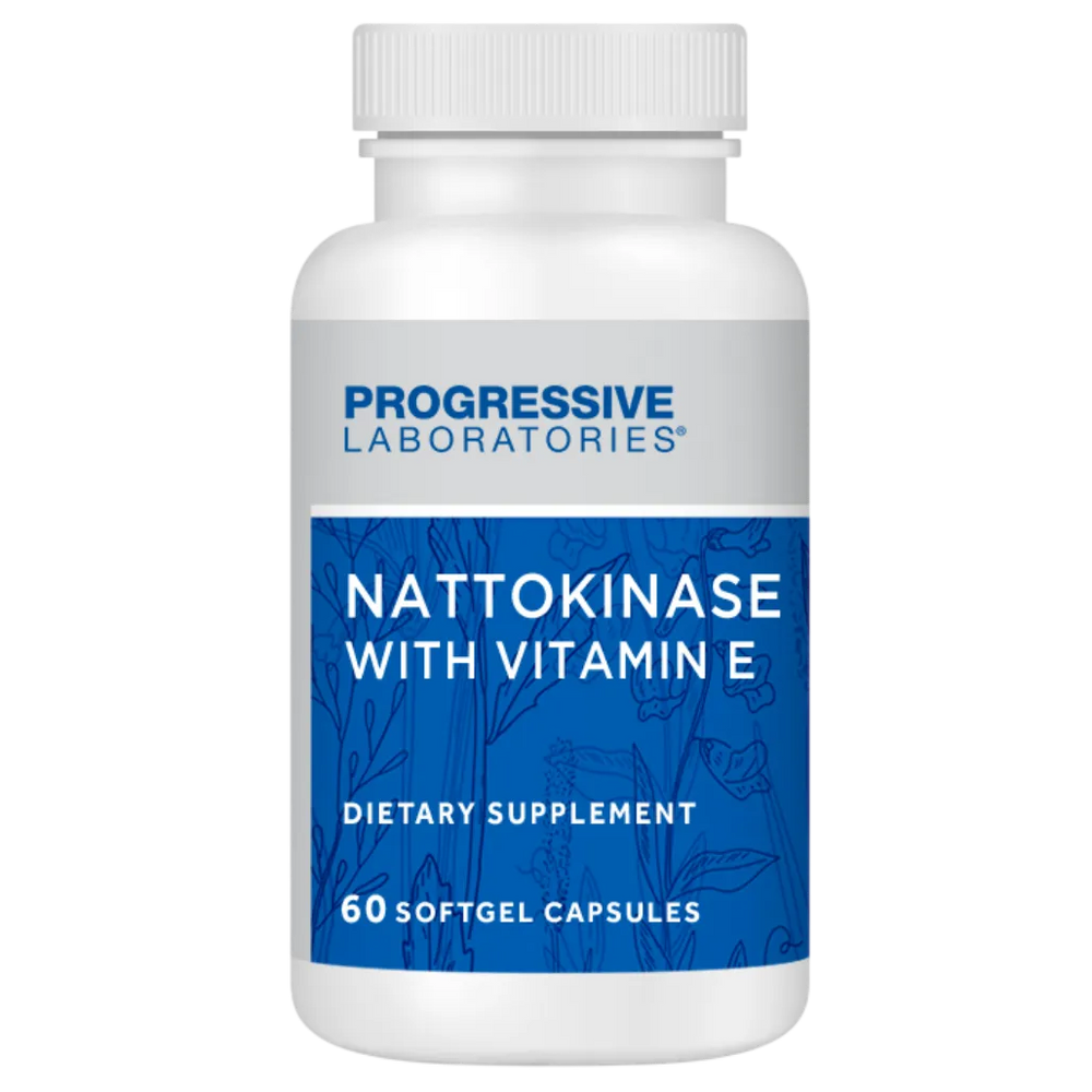 Nattokinase with Vitamin E Progressive Labs