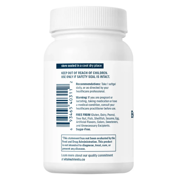 Benefits of Natural Beta Carotene 25000IU - 90 Softgel Capsules | Vital Nutrients | Dietary Antioxidant