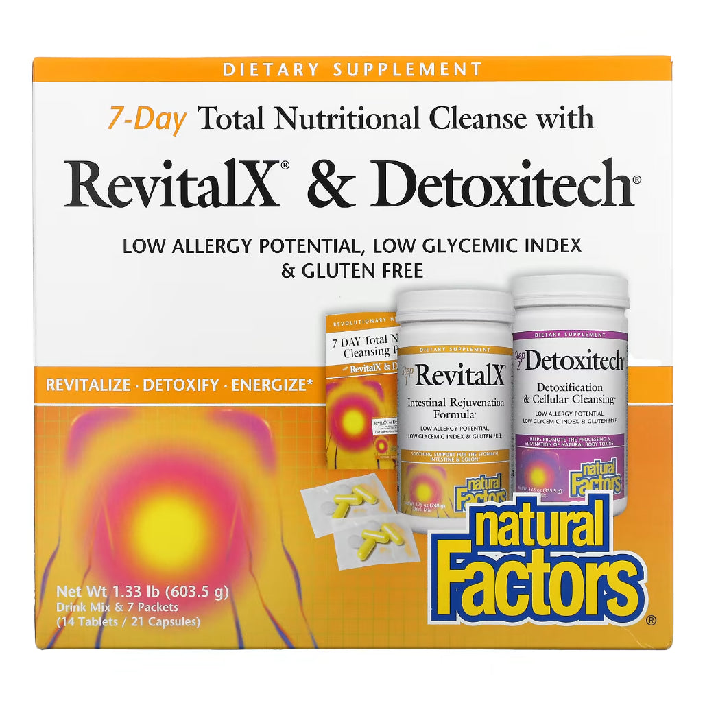 Natural factors 7 Day Total Nutritional Cleanse kit - supports detoxification, nutritional support