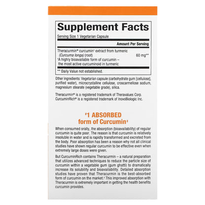 Natural factors Double Strength Theracurmin - supports healthy inflammatory response