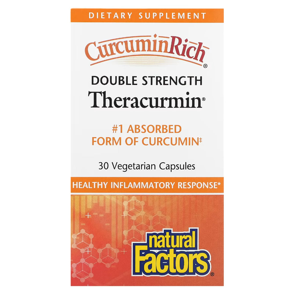 Natural factors Double Strength Theracurmin - supports healthy inflammatory response