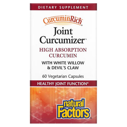 Natural factors Joint Curcumizer - supports healthy joints, improves heart and vascular health