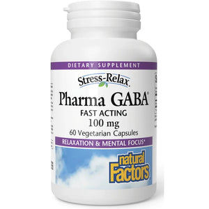 Natural factors Pharma GABA 100 mg