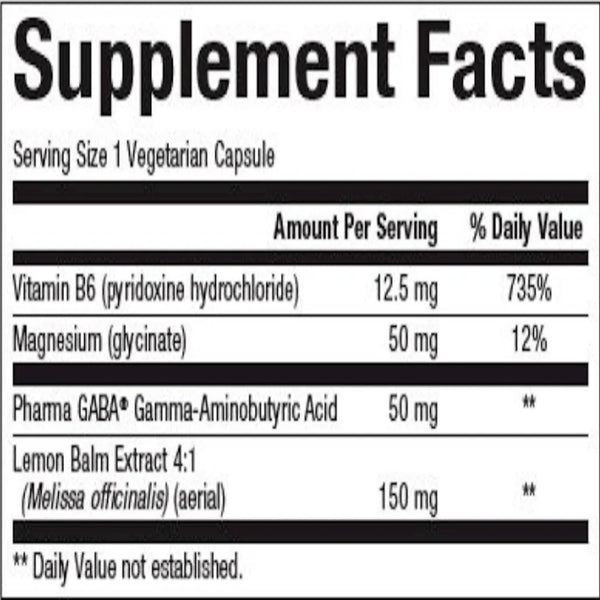 Natural factors Stress Relax Mind Retreat - supports relaxed mind and prolonged sleep