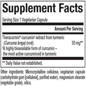 Natural factors Theracurmin - Helps support a healthy inflammatory response