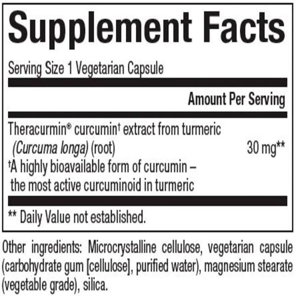 Natural factors Theracurmin - Helps support a healthy inflammatory response