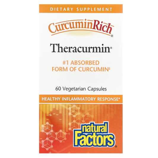 Natural factors Theracurmin - Helps support a healthy inflammatory response, muscle & joint health