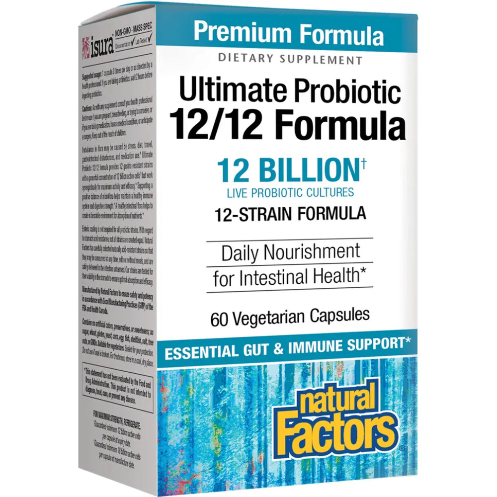 Natural factors Ultimate Probiotic 12/12 Form