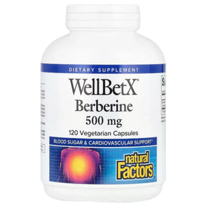 Natural factors WellBetX Berberine - Supports blood sugar and cardiovascular health