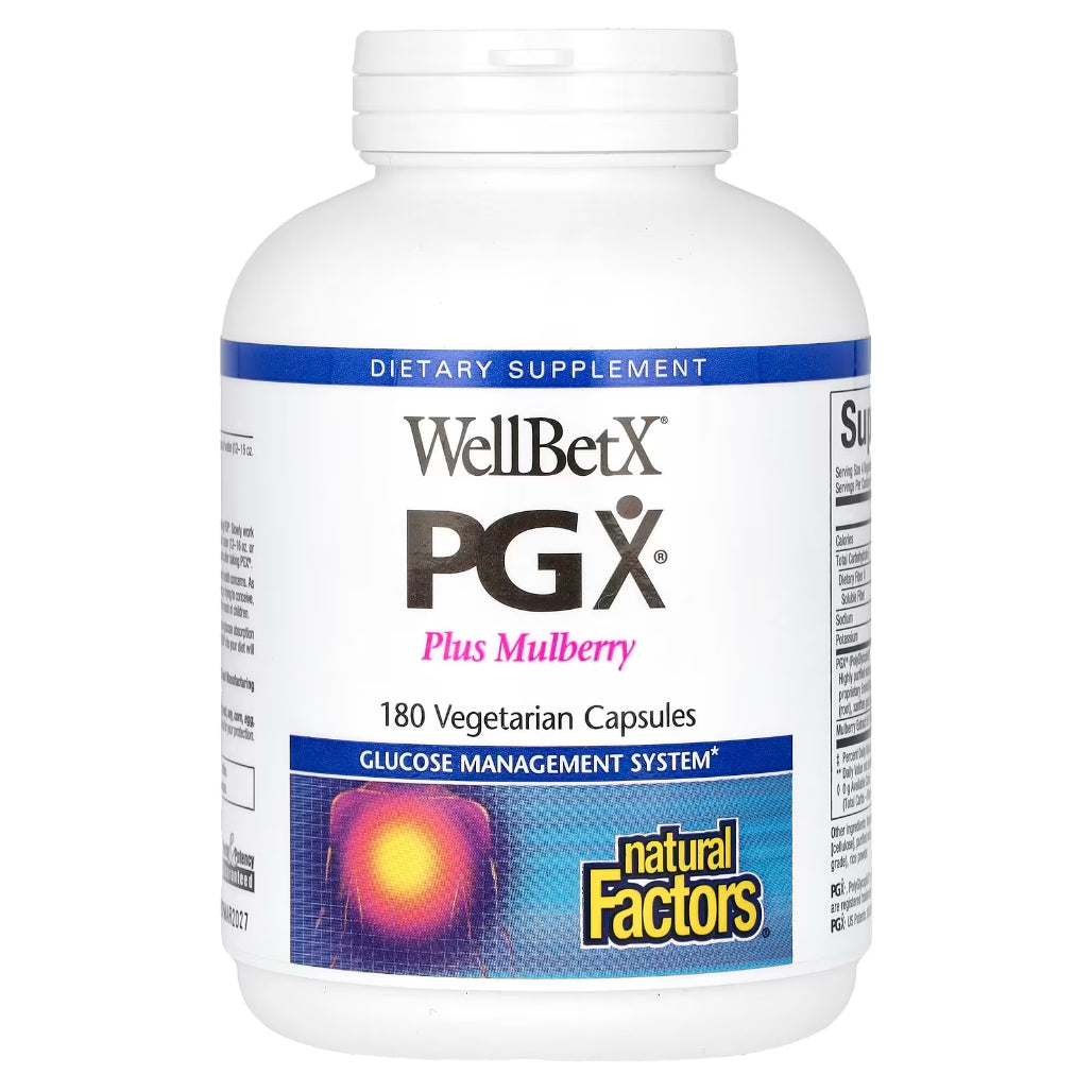 Natural factors WellBetX PGX - Supports healthy blood sugar levels and glucose management