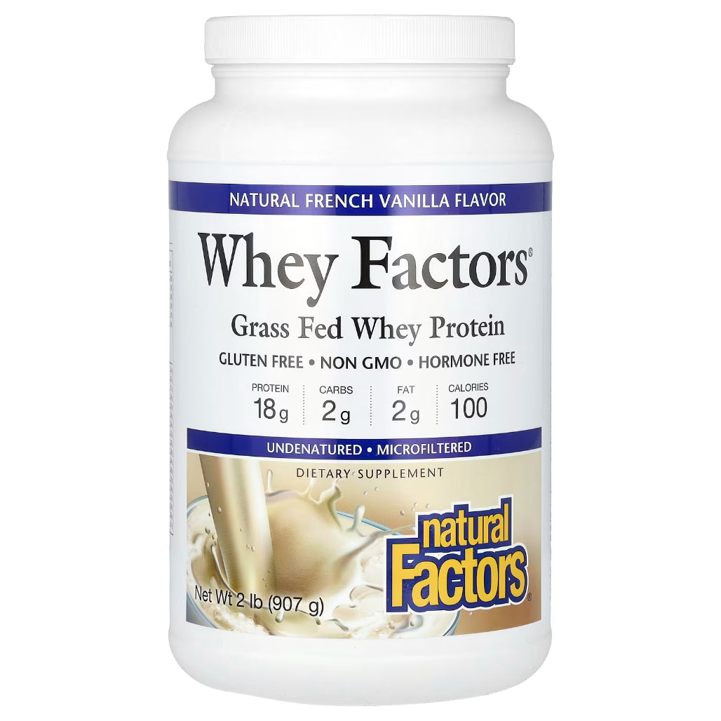 Whey Factors Powder Mix Vanilla Natural Factors