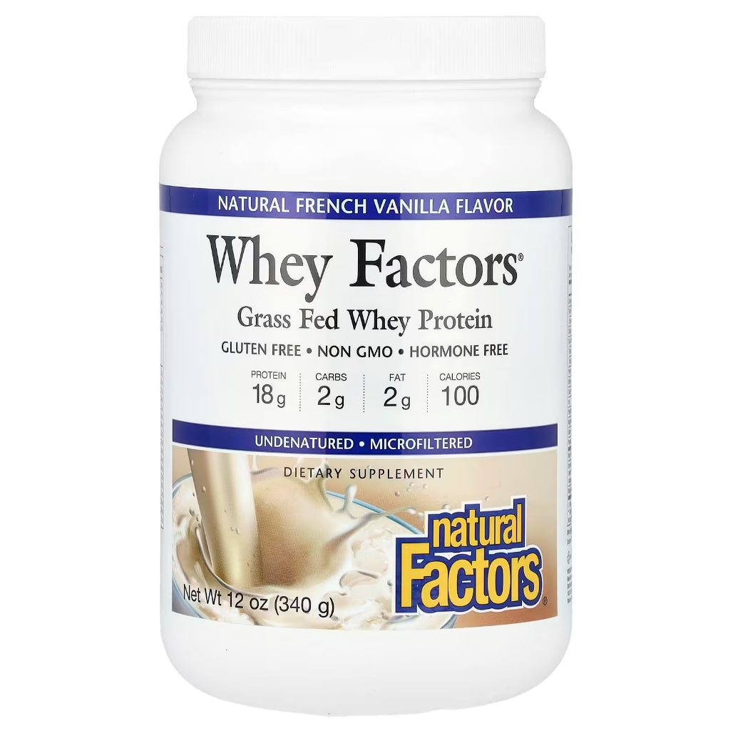 Whey Factors Powder Mix Vanilla Natural Factors