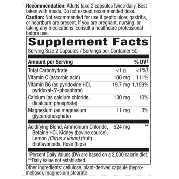 Acid-A-Cal Natures way