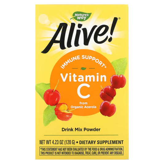 Alive Fruit Source Vitamin C Powder Natures way