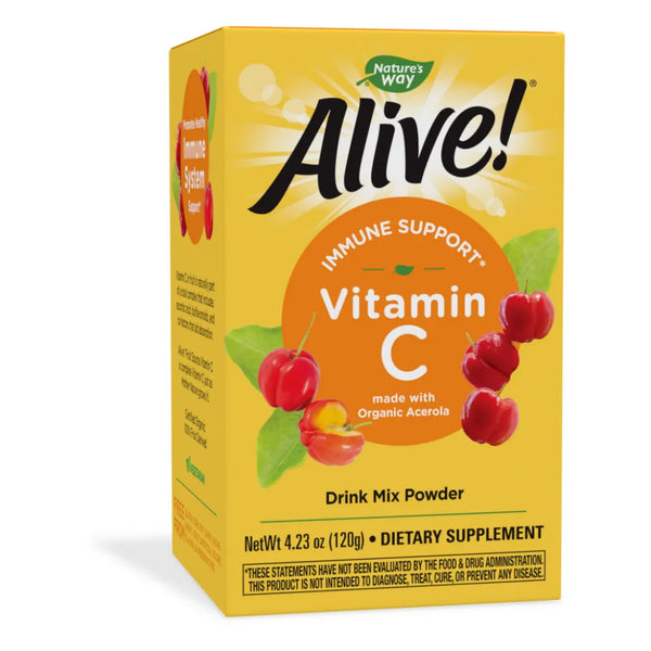 Alive Fruit Source Vitamin C Powder Natures way