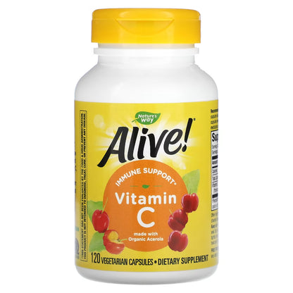 Alive Immune Support Vitamin C Natures way