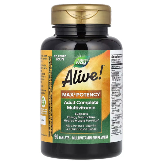 Alive Max3 Daily (no iron) Natures way