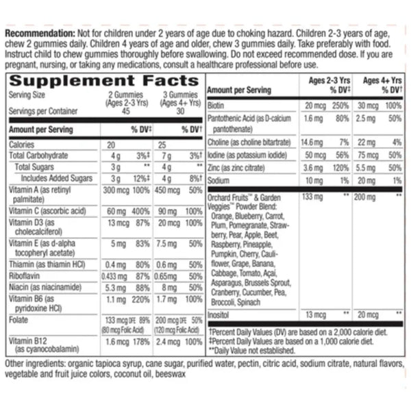 Alive Multi-Vit Gummies Natures way