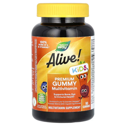 Alive Multi-Vit Gummies Natures way