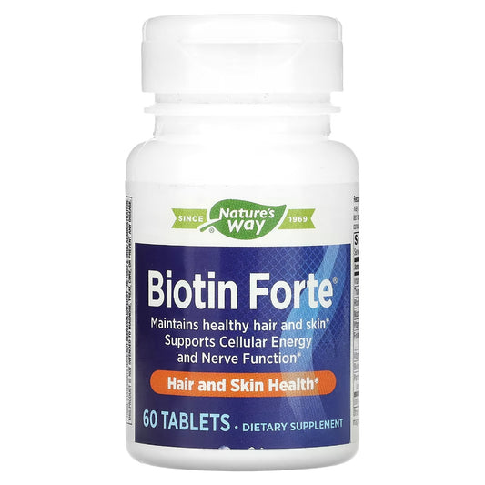 Biotin Forte 5 mg without Zinc Natures way