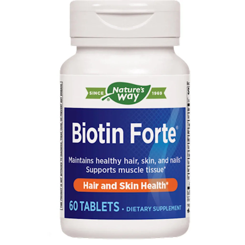 Biotin Forte 5 mg without Zinc Natures way