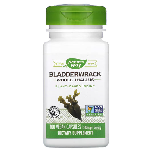 bladderwrack 580 mg 100 veg caps by nature's way