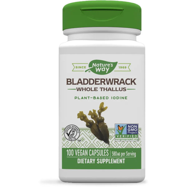 bladderwrack 580 mg 100 veg caps by nature's way