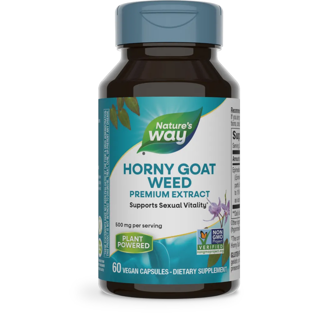 Natures way Horny Goat Weed - Support Healthy Sexual Function