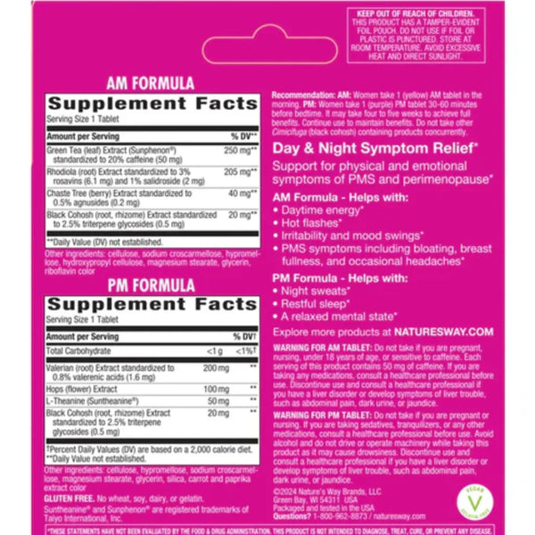 AM/PM Peri Menopause Formula Natures way