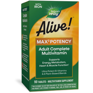 Alive Max3 Daily Multi-Vitamin Natures way