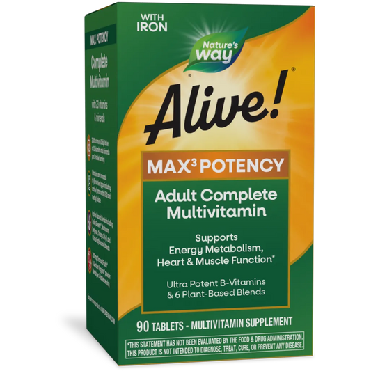 Alive Max3 Daily Multi-Vitamin Natures way