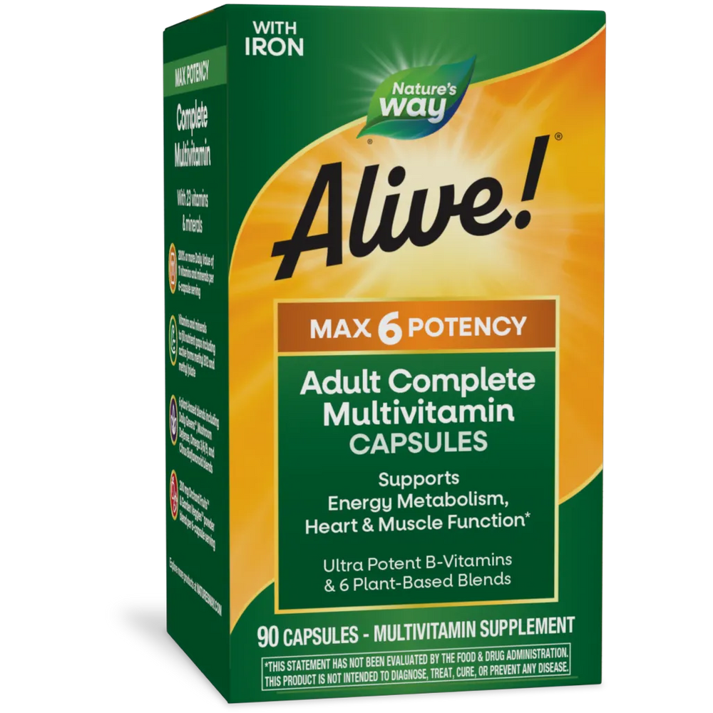 Natures way Alive Max Potency 90 vegcaps