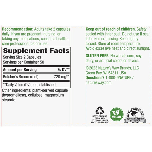 Butcher's Broom Root Natures way